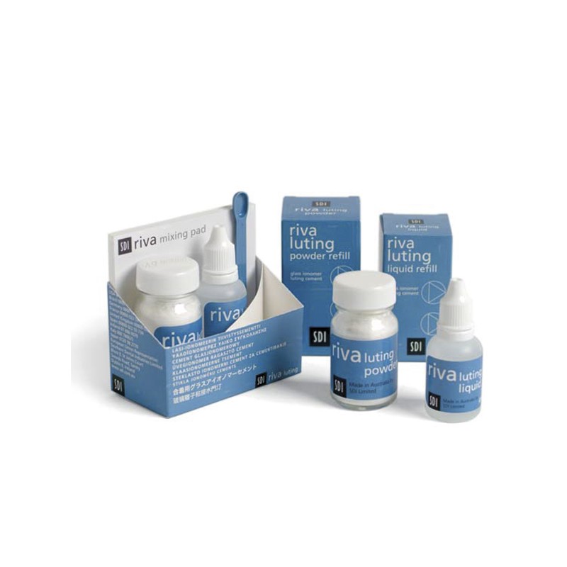 RIVA LUTING polvo 35 g/liquido 24,3 ml kit