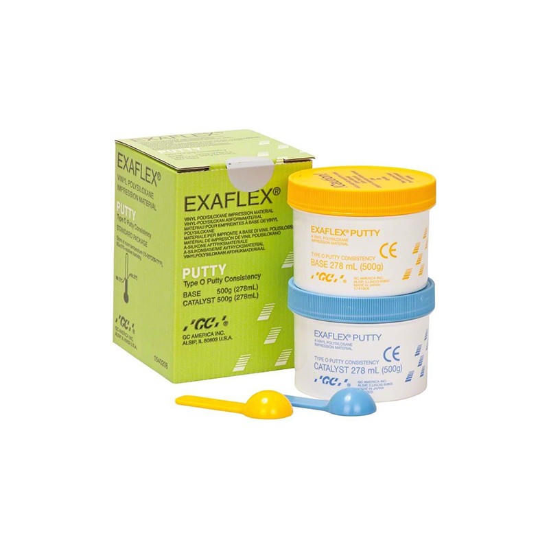 EXAFLEX PUTTY AZUL CLARO 278+278ml.