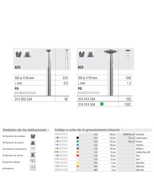 FG 92/6 825-015 FG DIAM. MEDIO 6U.