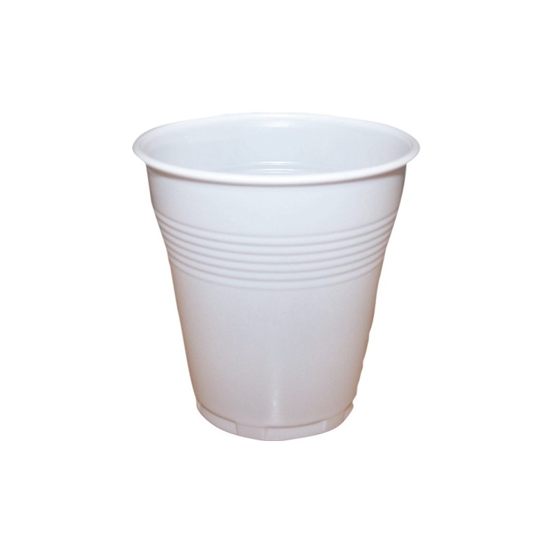 VASO PLASTICO blancos 160 cc 1000 ud