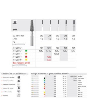 FG 163/6  877K-018 FG DIAM. MEDIO 6U.