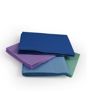 SERVILLETA PAP/PLAST. AZUL 500u.
