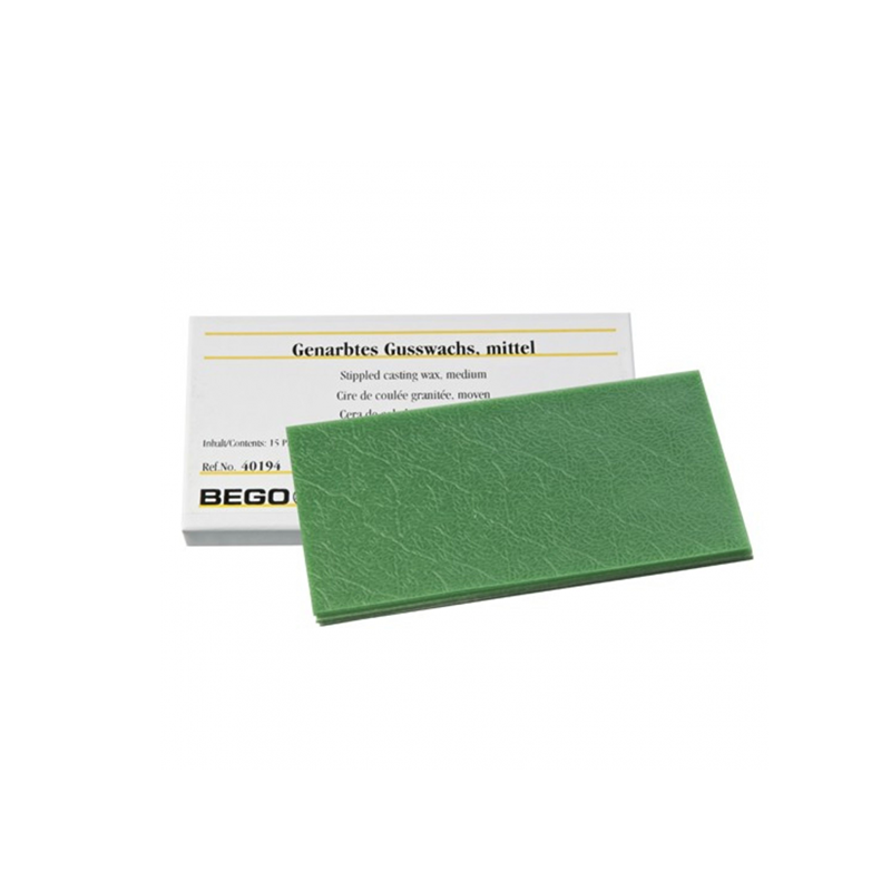 CERA RUGOSA BEGO mediana 0,60 mm 15 planchas