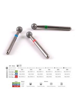 801C-012 FRESA FG DIAMANTE FIG 001 GRUESO 5 U.