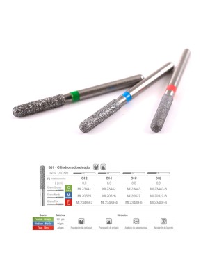 881C-012 FRESA FG DIAMANTE FIG 141 GRUESO 5 U.