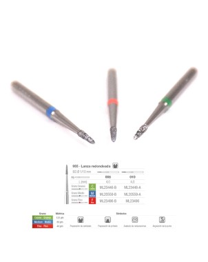 955C-008 FRESA FG DIAMANTE FIG 699 GRUESO 5 U.