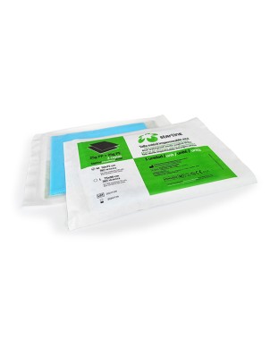 TALLA ESTERIL AZUL M 50x75cm 50g. PAP-PE IMP. 100u