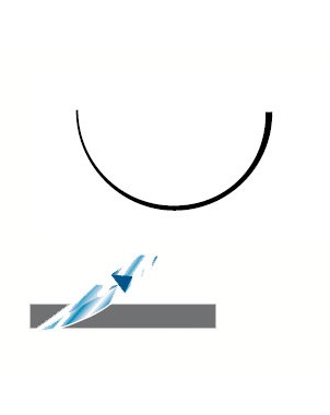 SUTURA ARAGO TC14 4/0 seda triangular 12 ud