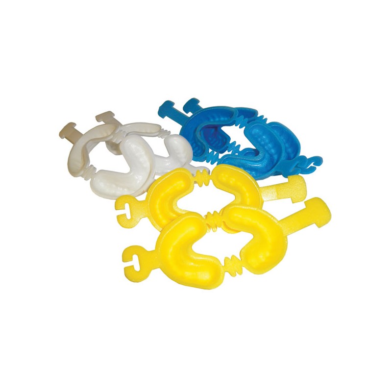 CUBETAS FLUOR CLARBEN dobles peq amarillas 50 ud