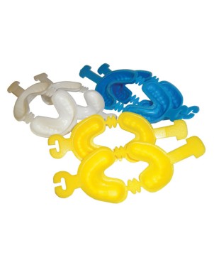 CUBETAS FLUOR CLARBEN dobles peq amarillas 50 ud