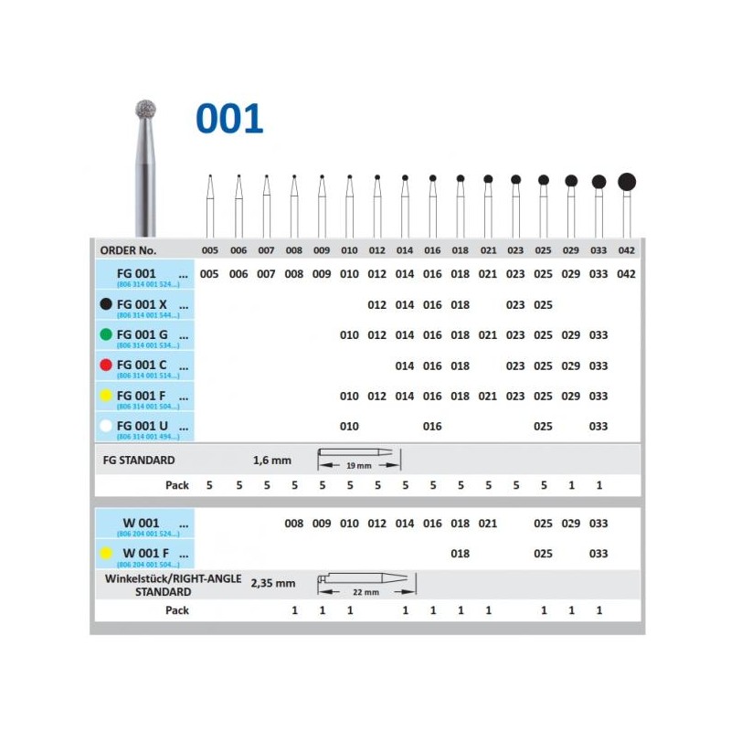 001-018 FG DIAMANTE FIG.801 5u