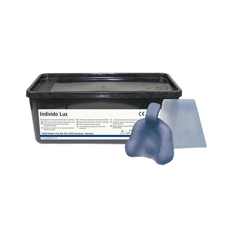 INDIVIDO LUX azul/opaque maxilar 50 ud