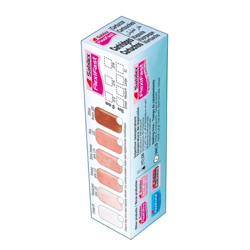 Flexifast Intense Pink 112 Mediano 22mm SABILEX