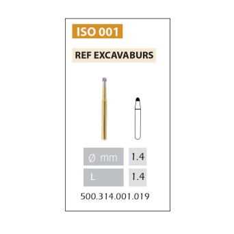 Fresa Excavaburs 7004 FG Carburo Tungsteno FG BADER