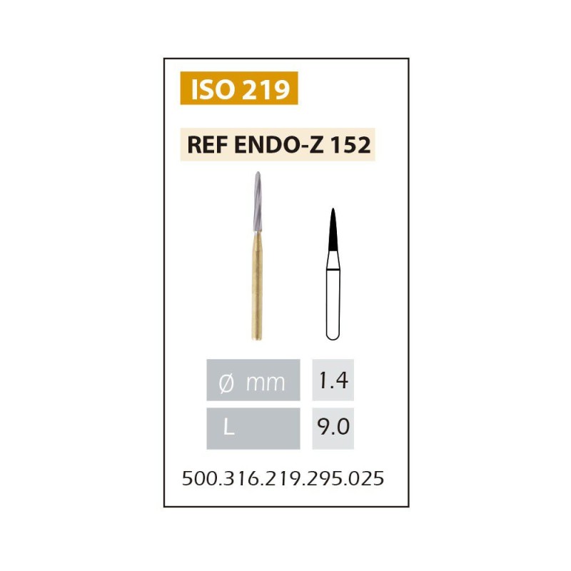 ENDOZ 152 Fresa Dorada FG XL BADER
