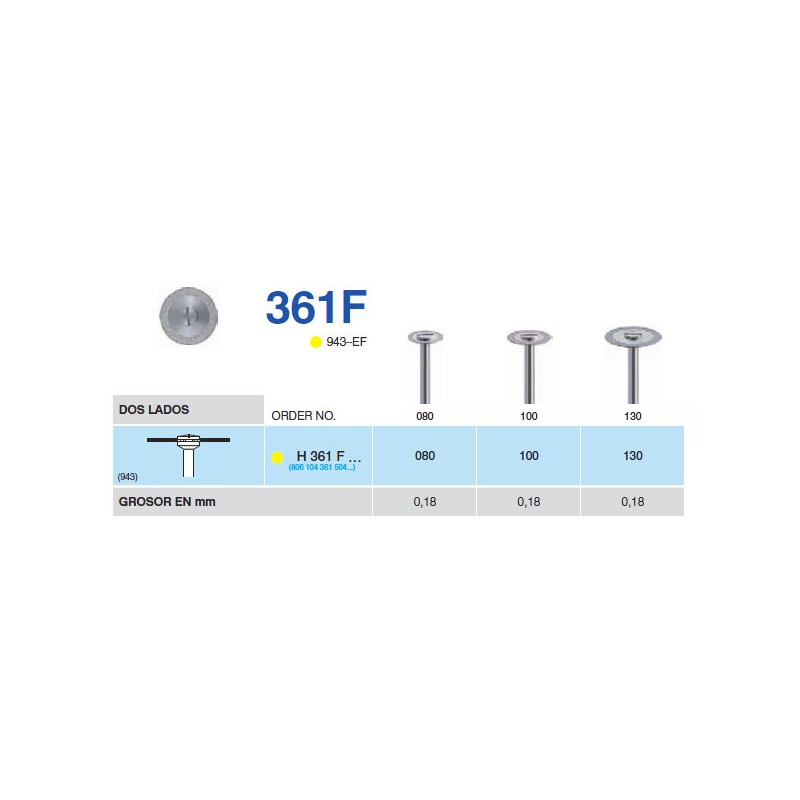 H361F-080 PM DISC.DIAM.