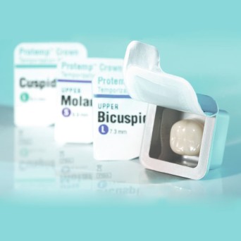 50610 CORONAS PROTEMP MOLAR SUP. GRAN. 5u.