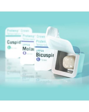 50610 CORONAS PROTEMP MOLAR SUP. GRAN. 5u.