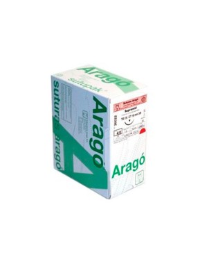 SUTURA ARAGO TB15 4/0 supramid triangular 36 ud