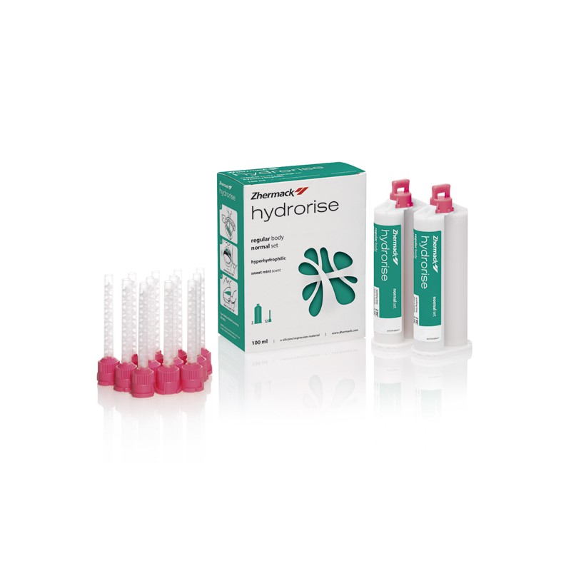 HYDRORISE regular normal set (2x50 ml + puntas)