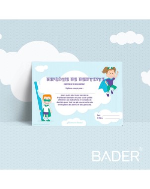 Diploma del Buen Paciente en Francés BADER