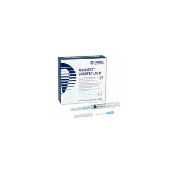 MIRAJECT LUER aguja 27G 0,4x42 100 ud