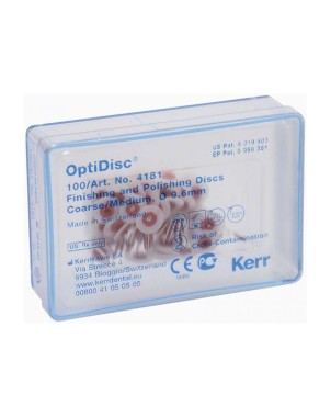4181 (132) OPTIDISC.9,6mm.GR/MED.100u