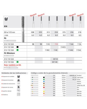 FG 114/6  836-014 FG DIAM. MEDIO 6U.