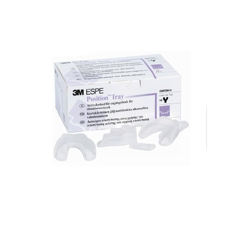 CUBETA DE IMPRESIÓN 3M inf talla S 10 ud