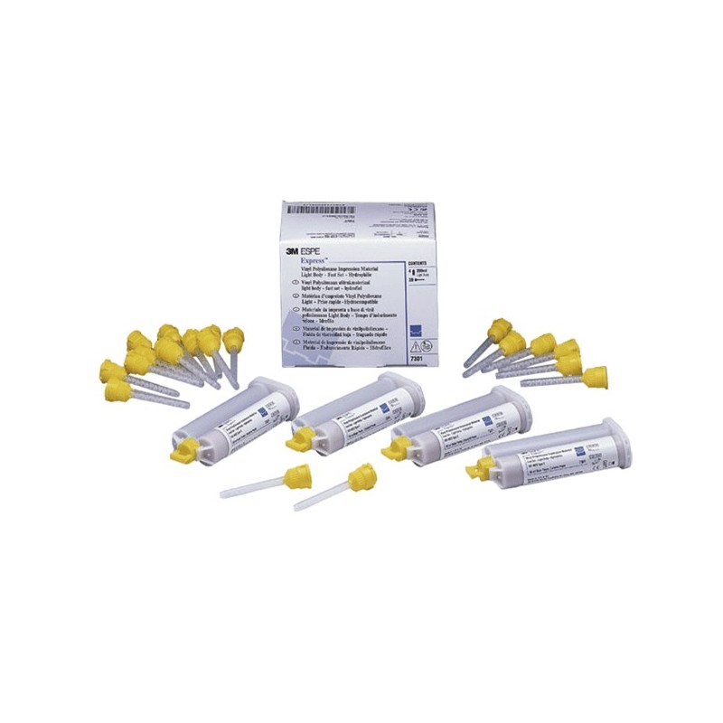 EXPRESS fluido regular verde (4x50 ml+20 puntas)
