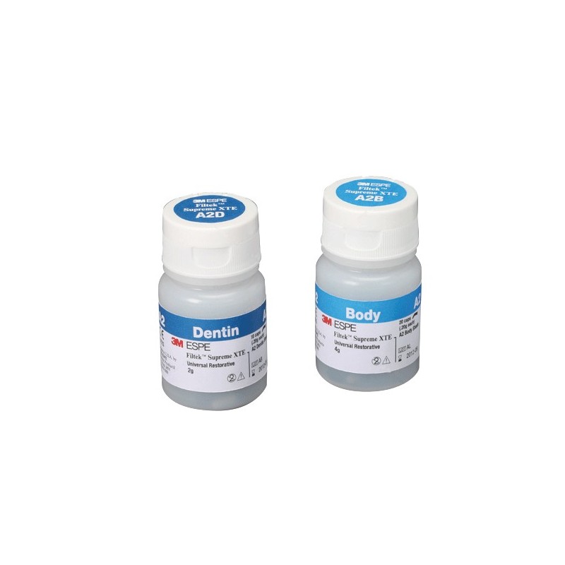 FILTEK SUPREME XTE body B2 cap 20 ud