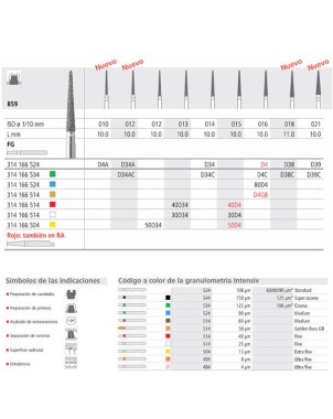 FG D4/6 859-016 FG DIAM. MEDIO 6U.