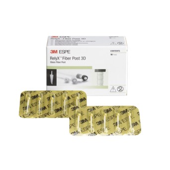RELYX FIBER POST 3D poste de fibra 3D nº 1 amarillo 10 ud