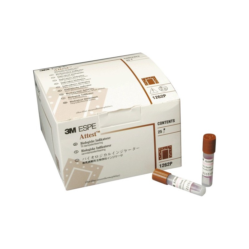 ATTEST indicador biolog prevacio 25 ud