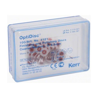 4181 (132) OPTIDISC.9,6mm.GR/MED.100u