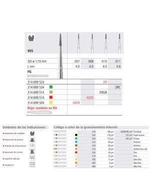 FG 40D9/6 955-009 FG DIAM. FINO 6U.