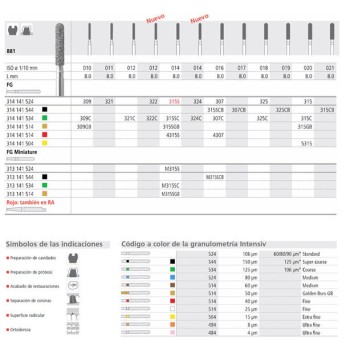 FG 4315S/6 881-013 FG DIAM. FINO 6U.