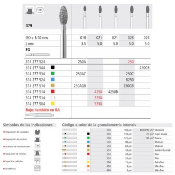 FG 4250B/6 379SLIM-022 FG DIAM. FINO 6U.