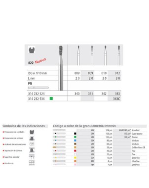 FG 340/6   822-008 FG DIAM. MEDIO 6U.