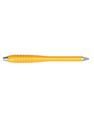SI-485-OR MANGO P/ESPEJ.COLORI SILIKON NARANJA