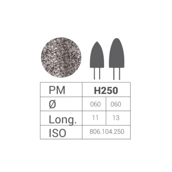 Fresas de Diamante HP ISO.806.104.001.250.060 BADER