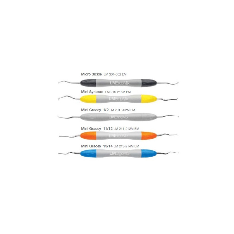 ** LM ERGOMIX PERIOIMPLANTES CASSETTE CON 5 INST.