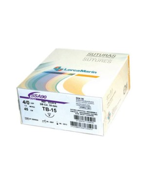 SUTURA SINT. ABSOR. SSA90 TB-15 4/0 36u.
