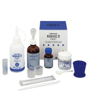 TOKUYAMA REBASE II KIT R.DURO 80gr.+50ml.