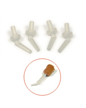 PUNTAS INTRAORALES CORTAS P. MARRON 100u.