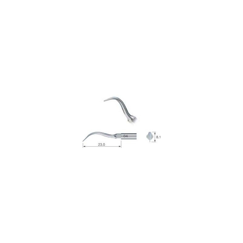 Inserto - Punta de Ultrasonidos de Inox-Titanio G4 EMS BADER
