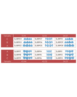 17/14B PREFORMA BLOQUE 15uds.