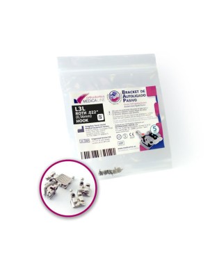 BRACKET ML AUTOLIGADO PASIVO ROTH.022" U1L 5u.