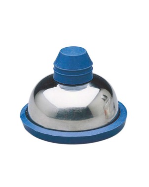070065 LAMPARA ALCOHOL ACERO BASE Y TAPA SILICONA