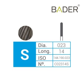 Fresa Carburo Tungsteno C02314S ISO.500.104.144.175.023 BADER